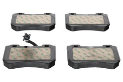 SET PLACUTE FRANA ATE 13.0460-4867.2 - Compatibil cu ALFA ROMEO
