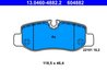 SET PLACUTE FRANA ATE 13.0460-4882.2 - Compatibil cu MERCEDES-BENZ