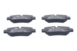 SET PLACUTE FRANA ATE 13.0460-4882.2 - Compatibil cu MERCEDES-BENZ