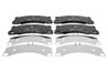 SET PLACUTE FRANA ATE 13.0460-4895.2 - Compatibil cu PORSCHE