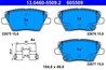 Set placute frana ATE 13.0460-5509.2
