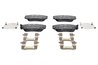 SET PLACUTE FRANA ATE 13.0460-5611.2 - Compatibil cu CHEVROLET, OPEL, SAAB, VAUXHALL