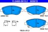 Set placute frana ATE 13.0460-5615.2