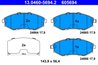 SET PLACUTE FRANA ATE 13.0460-5694.2 - Compatibil cu CHEVROLET, DAEWOO