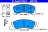 SET PLACUTE FRANA ATE 13.0460-5709.2 - Compatibil cu DAIHATSU, MITSUBISHI