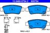 SET PLACUTE FRANA ATE 13.0460-5754.2 - Compatibil cu HONDA