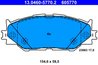 SET PLACUTE FRANA ATE 13.0460-5770.2 - Compatibil cu LEXUS