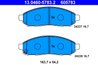 SET PLACUTE FRANA ATE 13.0460-5783.2 - Compatibil cu NISSAN