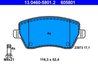 SET PLACUTE FRANA ATE 13.0460-5801.2 - Compatibil cu NISSAN, RENAULT