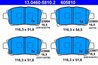 Set placute frana ATE 13.0460-5810.2