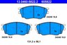 SET PLACUTE FRANA ATE 13.0460-5822.2 - Compatibil cu MAZDA