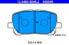 SET PLACUTE FRANA ATE 13.0460-5846.2 - Compatibil cu TOYOTA