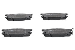 SET PLACUTE FRANA ATE 13.0460-5866.2 - Compatibil cu MAZDA