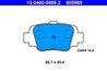 SET PLACUTE FRANA ATE 13.0460-5989.2 - Compatibil cu NISSAN