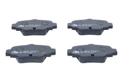 SET PLACUTE FRANA ATE 13.0460-5989.2 - Compatibil cu NISSAN