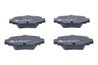 SET PLACUTE FRANA ATE 13.0460-5989.2 - Compatibil cu NISSAN