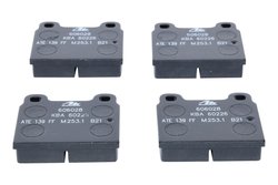 Set placute frana ATE 13.0460-6028.2