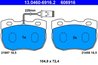 SET PLACUTE FRANA ATE 13.0460-6916.2 - Compatibil cu LAND ROVER