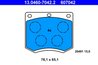 SET PLACUTE FRANA ATE 13.0460-7042.2 - Compatibil cu FORD, HYUNDAI