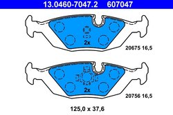 Set placute frana ATE 13.0460-7047.2