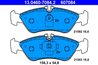SET PLACUTE FRANA ATE 13.0460-7084.2 - Compatibil cu MERCEDES-BENZ, VW