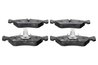 SET PLACUTE FRANA ATE 13.0460-7084.2 - Compatibil cu MERCEDES-BENZ, VW
