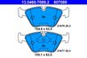 SET PLACUTE FRANA ATE 13.0460-7089.2 - Compatibil cu BMW