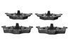 Set placute frana ATE 13.0460-7100.2