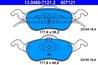 SET PLACUTE FRANA ATE 13.0460-7121.2 - Compatibil cu FORD