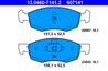 Set placute frana ATE 13.0460-7141.2