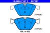 SET PLACUTE FRANA ATE 13.0460-7167.2 - Compatibil cu BMW