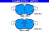 SET PLACUTE FRANA ATE 13.0460-7172.2 - Compatibil cu CHEVROLET, FIAT, OPEL, SAAB, VAUXHALL