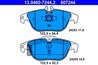 SET PLACUTE FRANA ATE 13.0460-7244.2 - Compatibil cu MERCEDES-BENZ