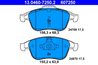 Set placute frana ATE 13.0460-7250.2