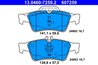 Set placute frana ATE 13.0460-7259.2