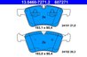 SET PLACUTE FRANA ATE 13.0460-7271.2 - Compatibil cu MERCEDES-BENZ