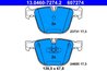 SET PLACUTE FRANA ATE 13.0460-7274.2 - Compatibil cu BMW