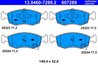 Set placute frana ATE 13.0460-7289.2