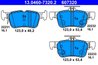 Set placute frana ATE 13.0460-7320.2