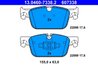 Set placute frana ATE 13.0460-7338.2