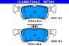 Set placute frana ATE 13.0460-7344.2