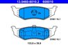 Set placute frana ATE 13.0460-8010.2