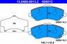 SET PLACUTE FRANA ATE 13.0460-8013.2 - Compatibil cu JEEP