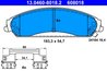 Set placute frana ATE 13.0460-8018.2