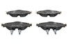 SET PLACUTE FRANA ATE 13.0470-2609.2 - Compatibil cu AUDI, FORD, SKODA, VW