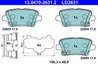SET PLACUTE FRANA ATE 13.0470-2631.2 - Compatibil cu OPEL, VAUXHALL