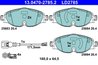 Set placute frana ATE 13.0470-2785.2