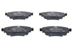 Set placute frana ATE 13.0470-2796.2