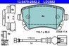 Set placute frana ATE 13.0470-2882.2