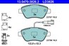 SET PLACUTE FRANA ATE 13.0470-3826.2 - Compatibil cu ALFA ROMEO, FIAT